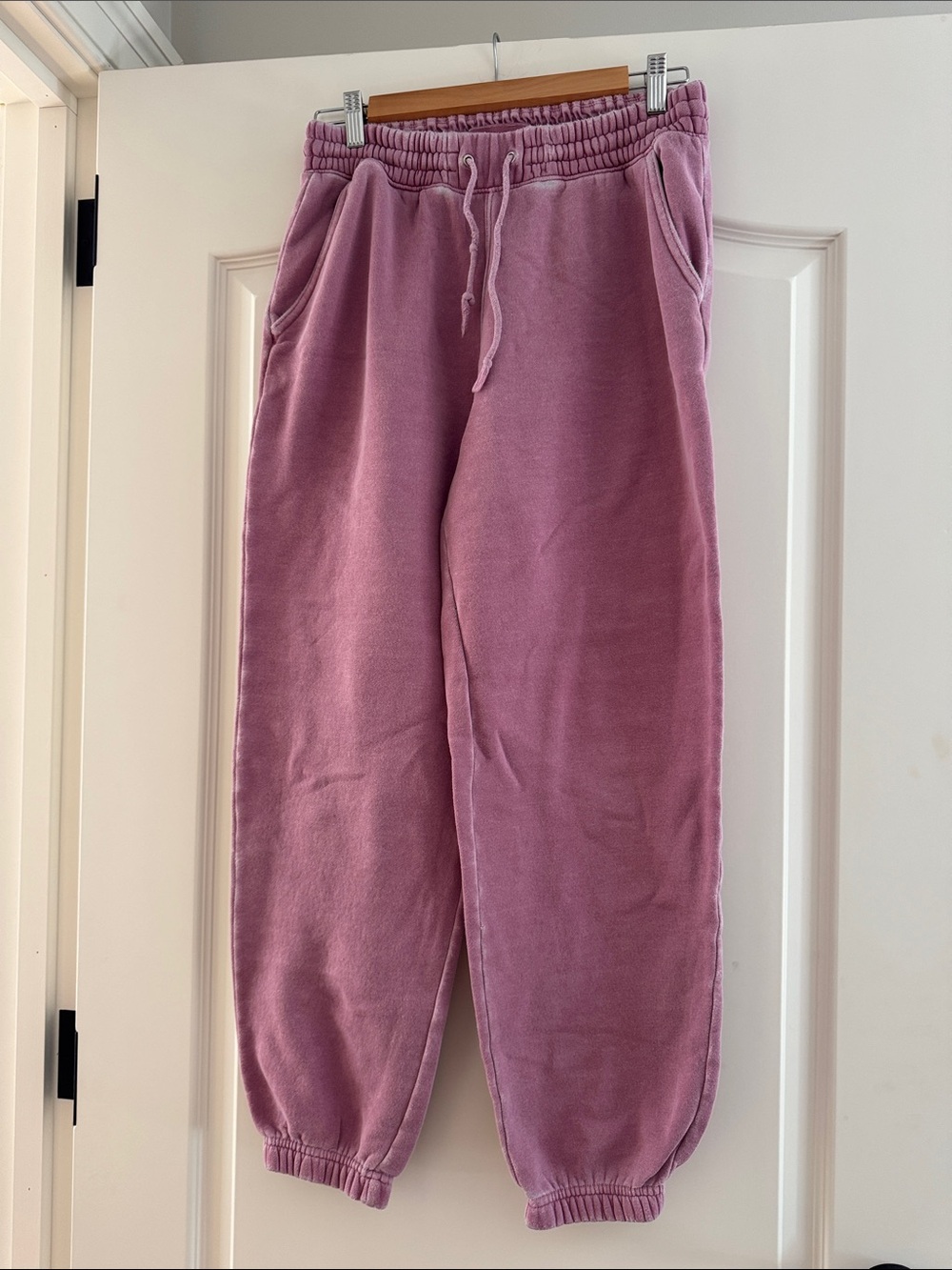 Abercrombie & Fitch Mauve-Pink Jogger Sweatpants